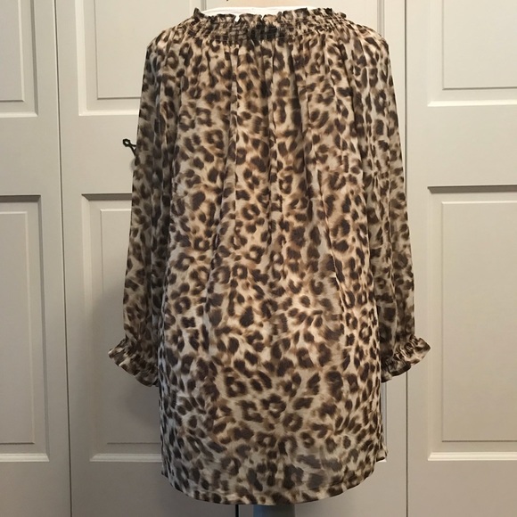 Jones New York Leopard Top - Picture 2 of 2